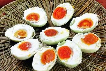 咸鸭蛋的功效与作用